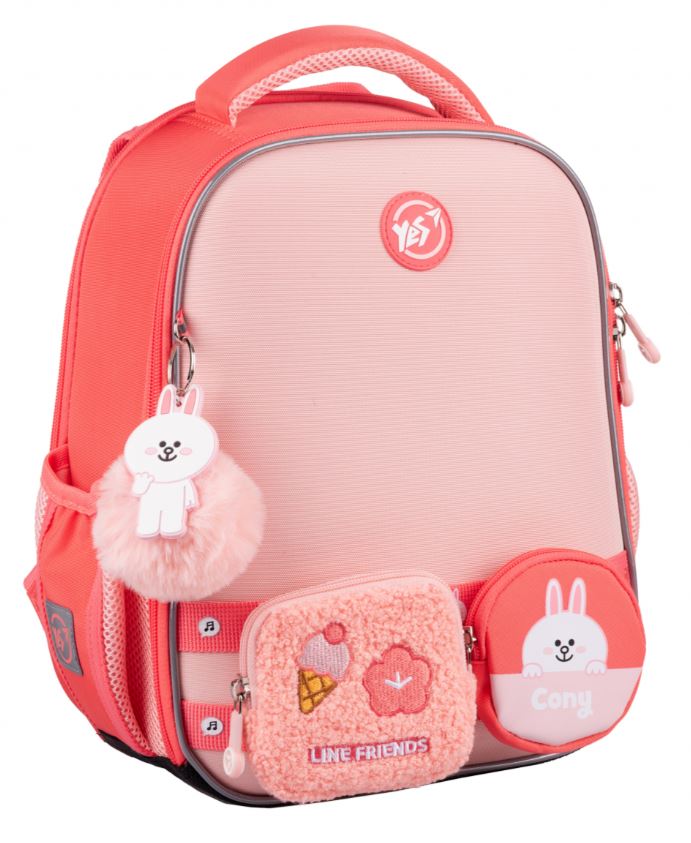 Frame backpack "YES" /559849/ H-100 Line Friends Pretty Cony 35*28*15cm (1/4)