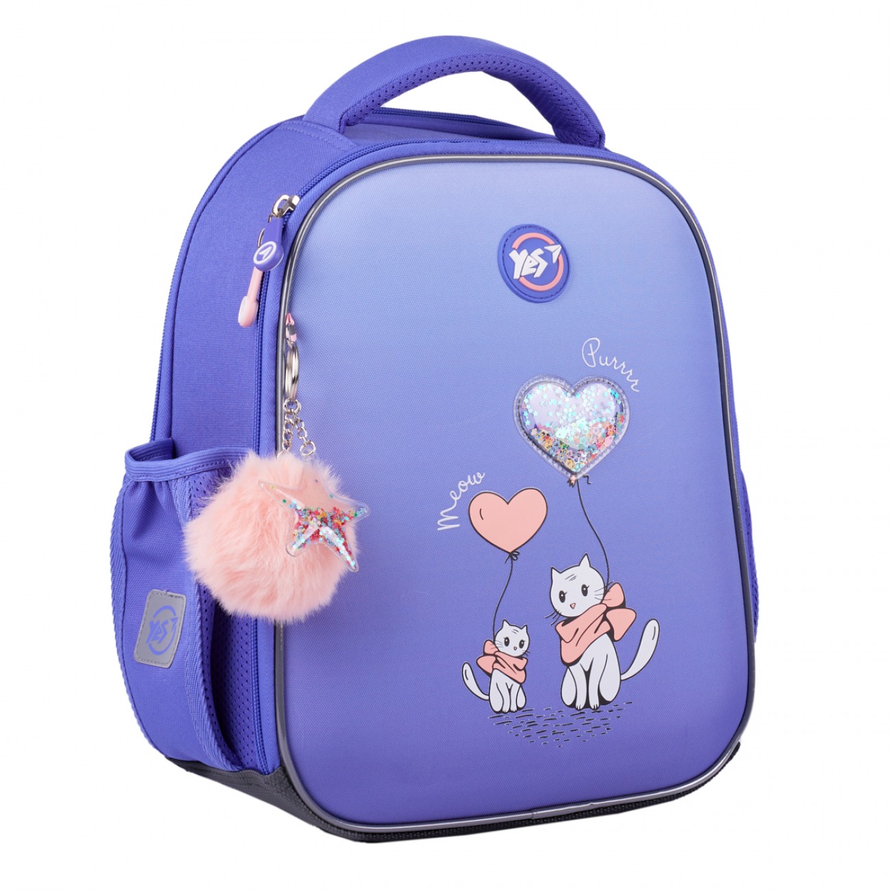 Frame backpack "YES" /559841/ H-100 Purr Meow 35*28*15cm (1/4)
