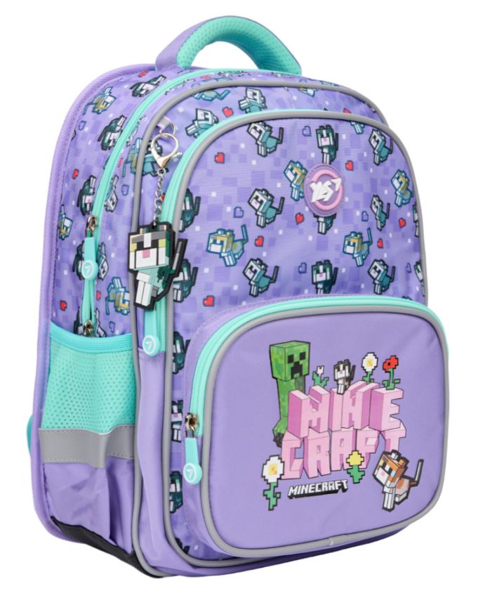 School backpack "YES" /550012/ S-72 Minecraft Pinky 38*30*15cm (1/14)