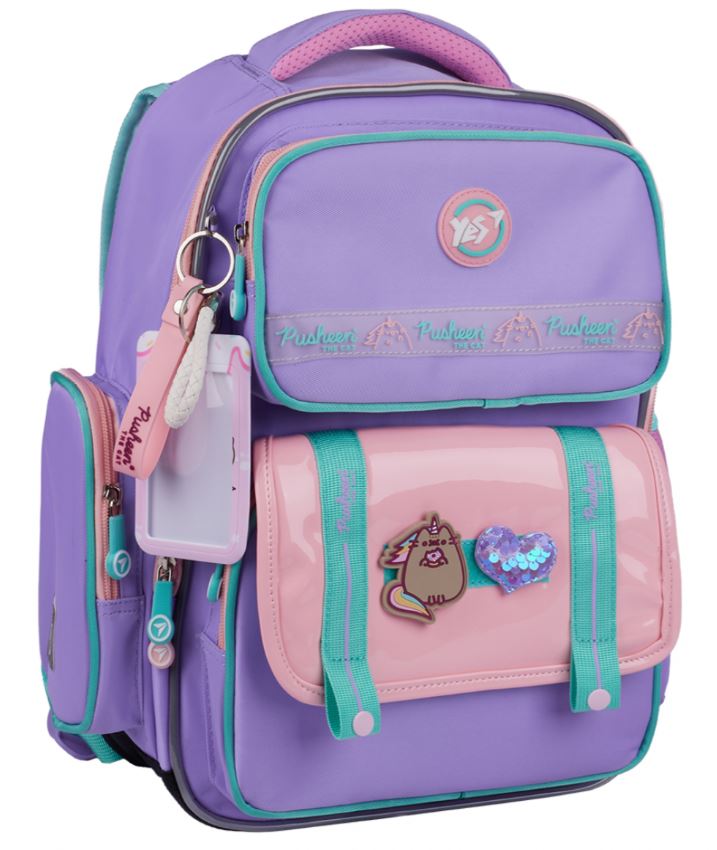 School backpack "YES" /559820/ S-101 Pusheen the Star 38*27*14cm (1/12)
