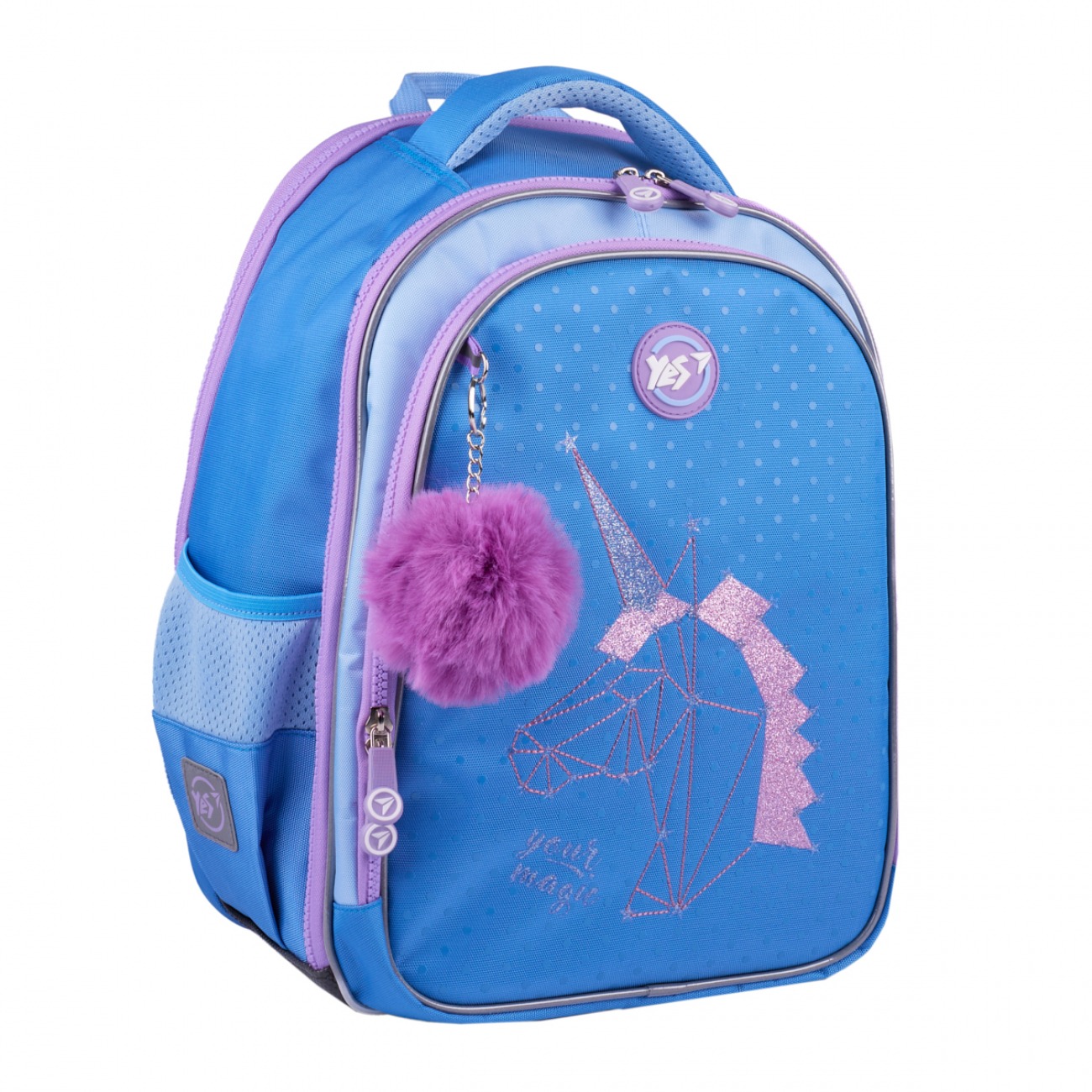 School backpack "YES" /559893/ S-111 Your Magic Unicorn Unicorn 38*29*18cm (1/10)