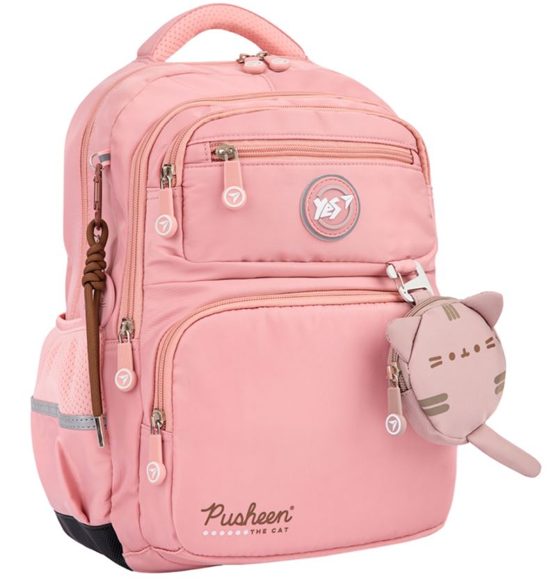 School backpack "YES" /559827/ S-108 Pusheen Fatty 37*27*13 cm (1/15)