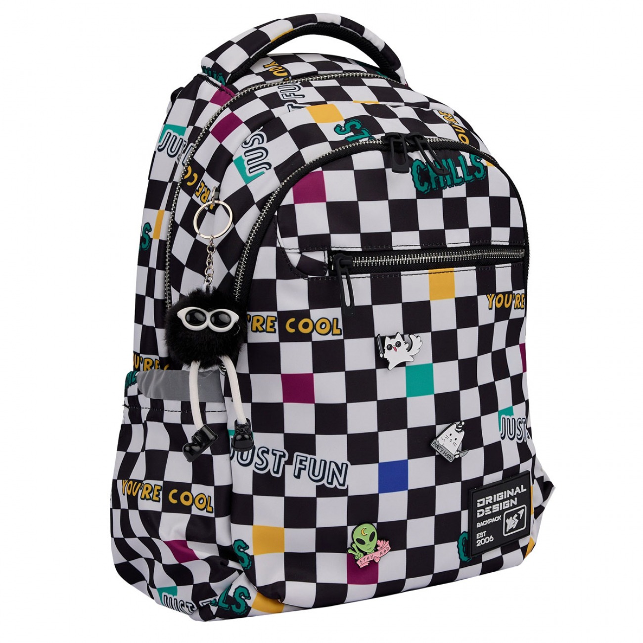 School backpack "YES" /559959/ TS-54 Just Fun 41*29*14cm (1/10)