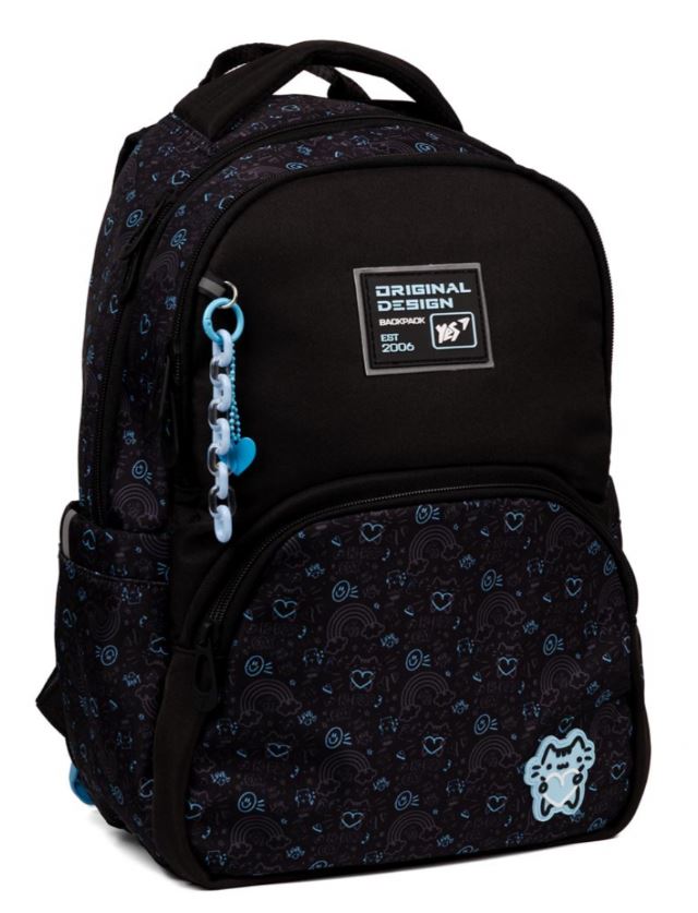 School backpack "YES" /550030/ TS-57 Moon Cat 43*29*13cm (1/12)