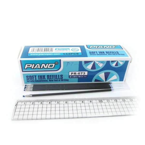 Rod "PIANO" /PR-673-111/ 142mm, BLUE (144/14400)