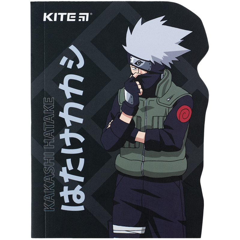 Блокнот А6/60арк. "Kite" /NR24-223/ # клей, вирубка "Naruto Shippuden" (1/50)