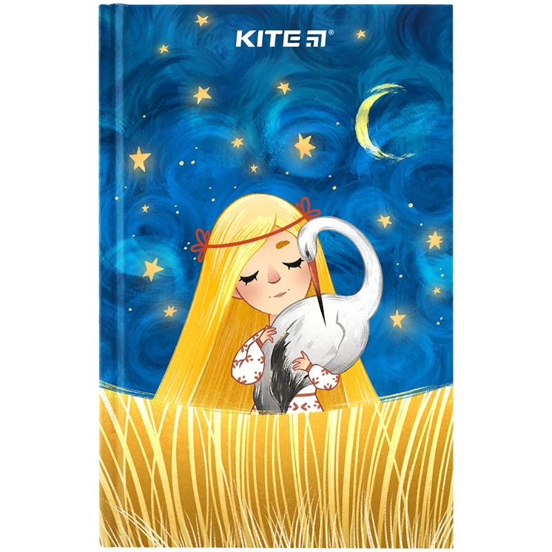 Notebook A6/80 "Kite" /K24-199-1/ tv. cover, #, UA-1 (1/10)
