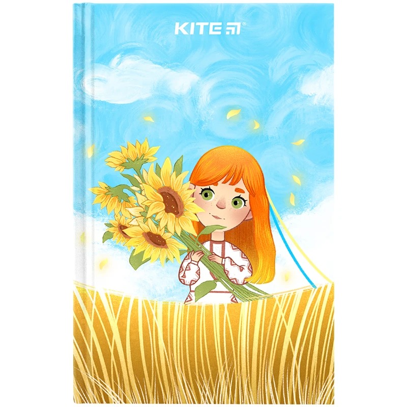 Notebook A6/80 "Kite" /K24-199-2/ tv. cover, #, UA-2 (1/10)