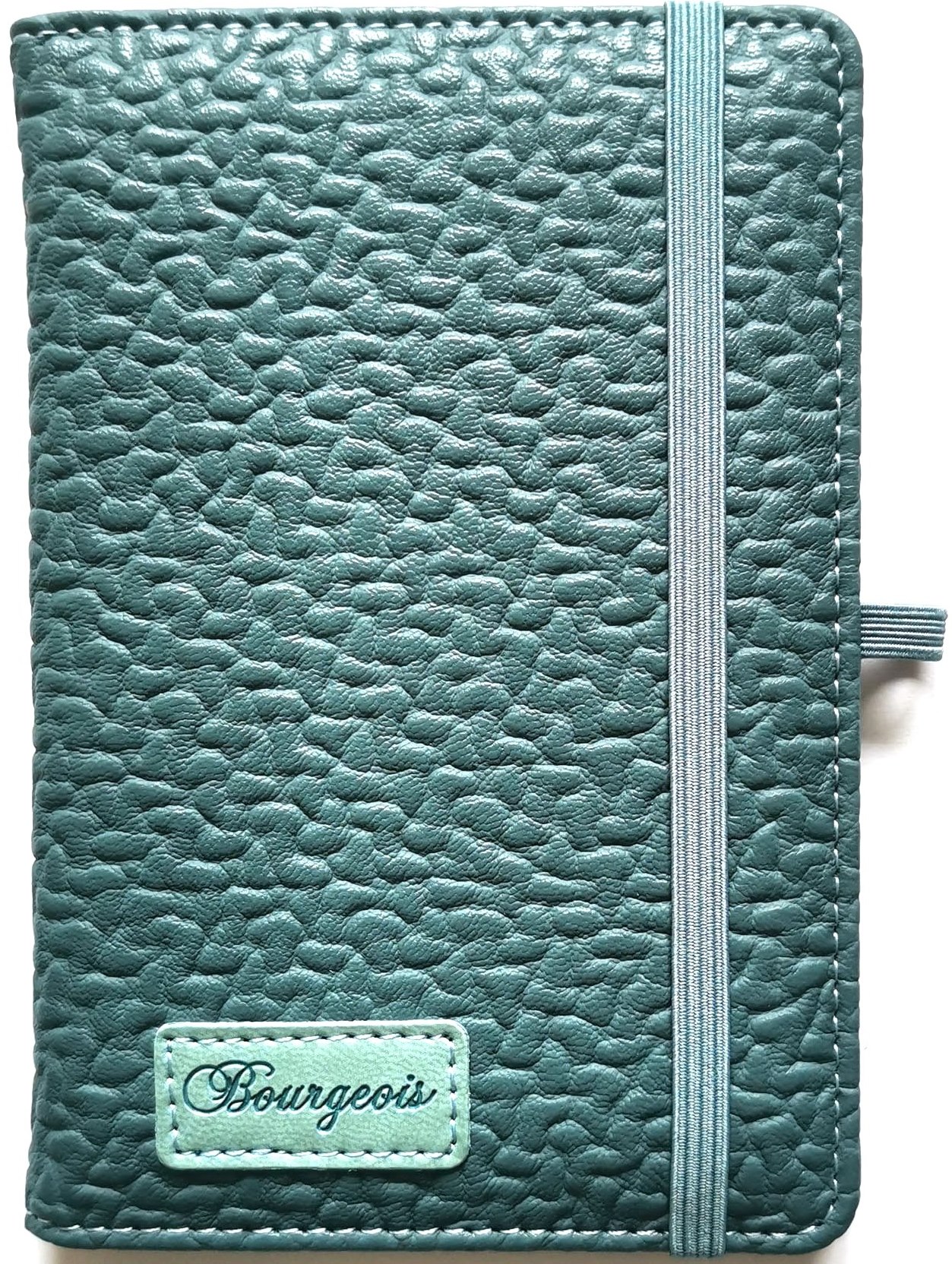 Блокнот на гумці "Bourgeois" А6/120 шкірзам Тв.обкл. /N9724/ вн.бл.70г, # (1/60)