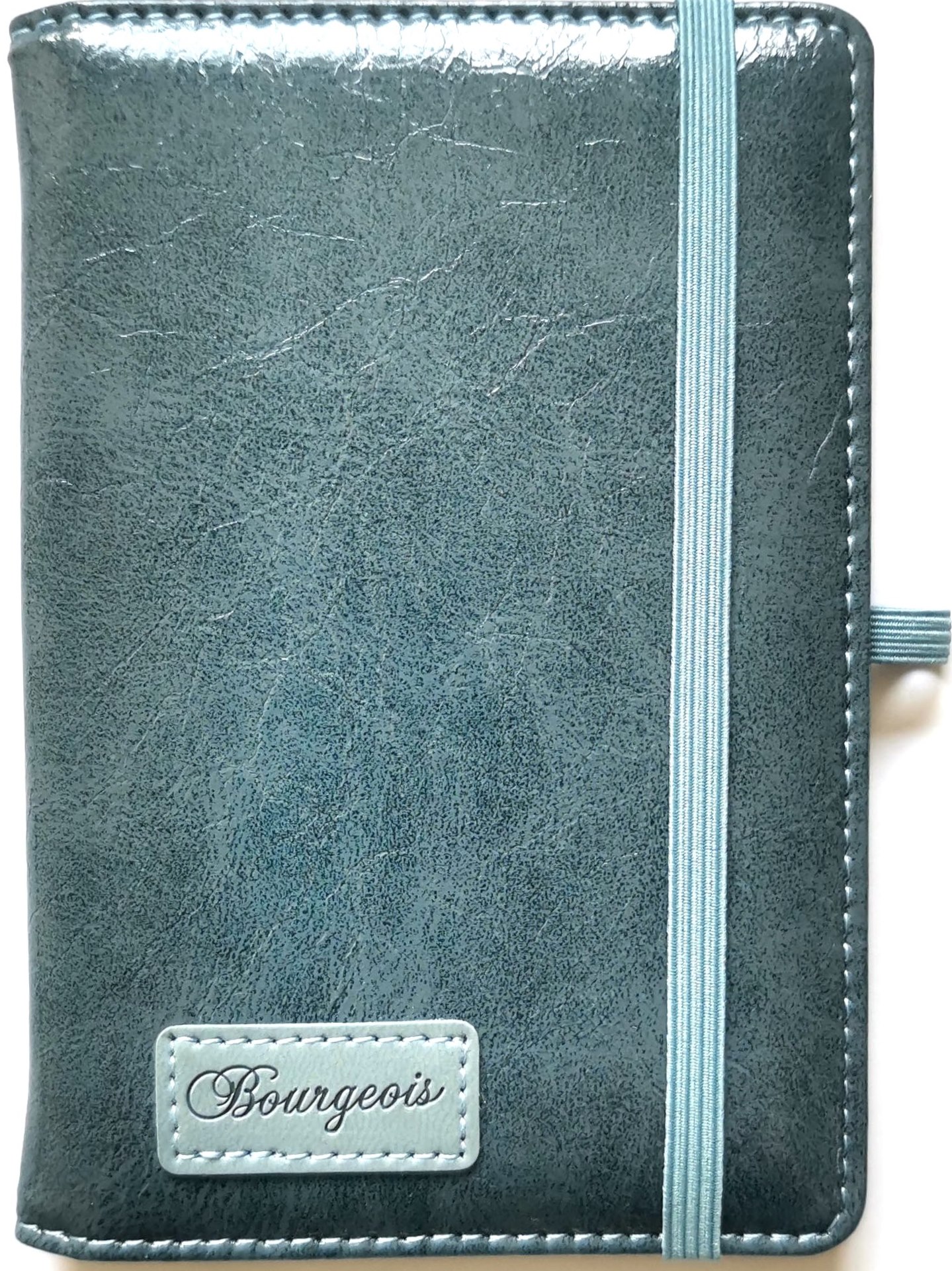 Блокнот на гумці "Bourgeois" А6/120 шкірзам Тв.обкл. /N9730/ вн.бл.70г, # (1/60)