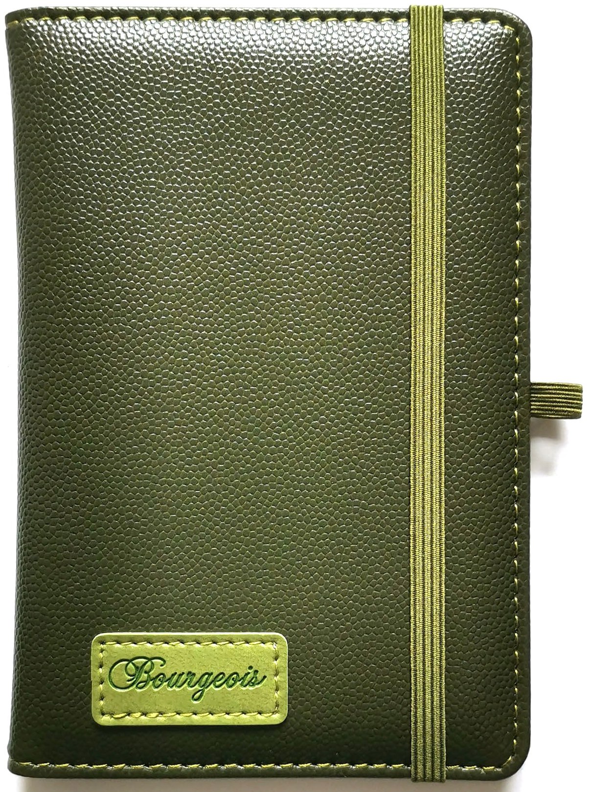 Блокнот на гумці "Bourgeois" А6/120 шкірзам Тв.обкл. /N9732/ вн.бл.70г, # (1/60)