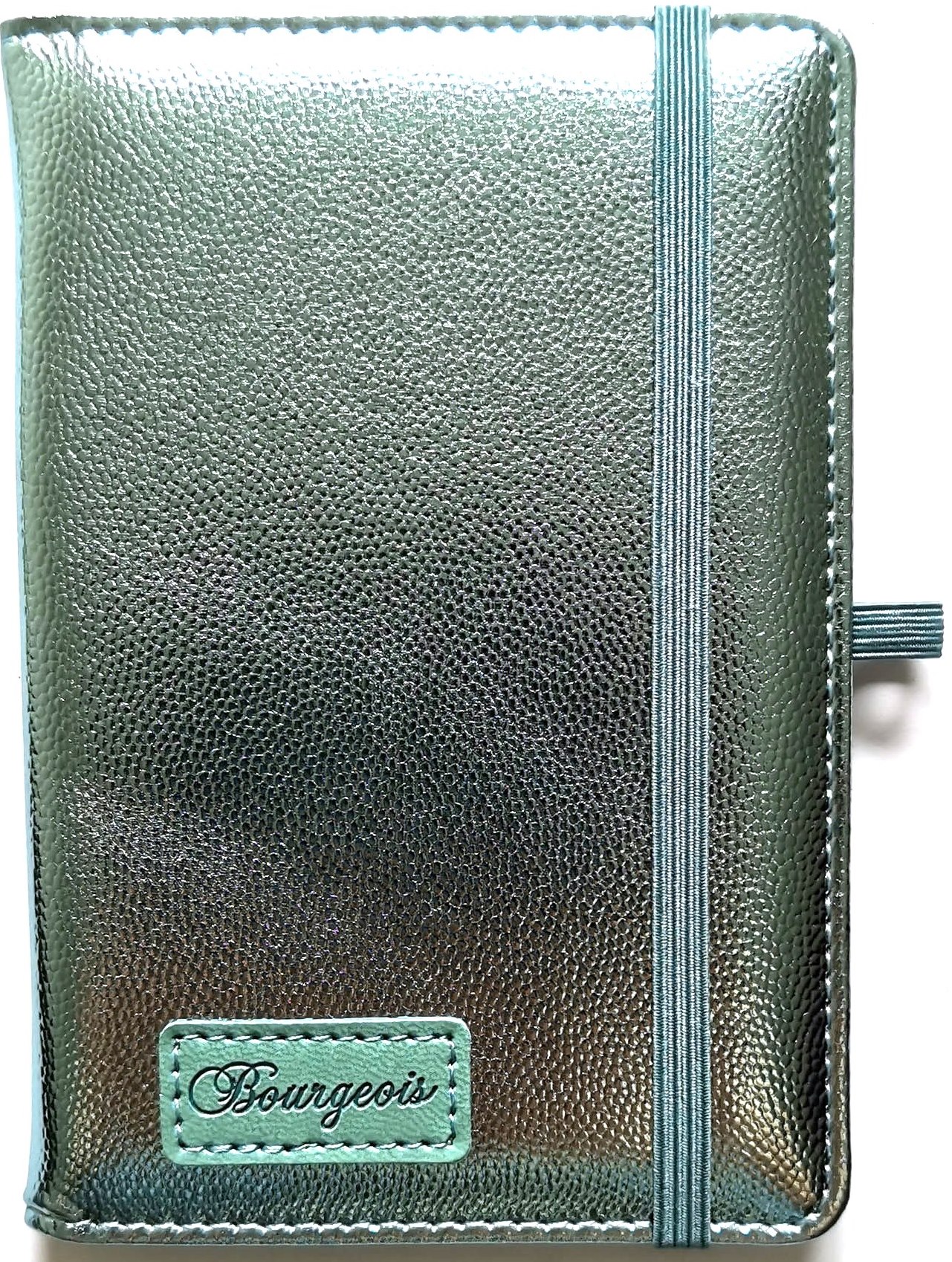Блокнот на гумці "Bourgeois" А6/120 шкірзам Тв.обкл. /N9733/ вн.бл.70г, # (1/60)