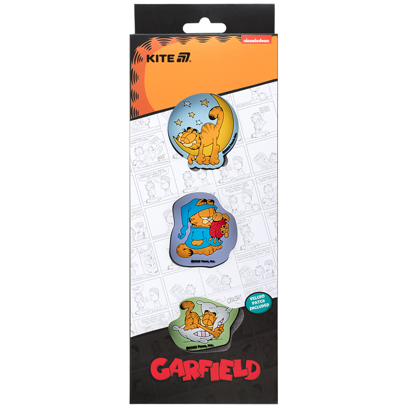 Patch "Kite /GF25-3012/ on Velcro, 3 pcs., 3012 Garfield (1/30)