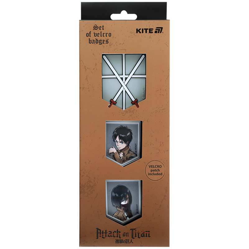 Patch "Kite /AT25-3012/ on Velcro, 3 pcs., 3012 Attack on Titan (1/30)