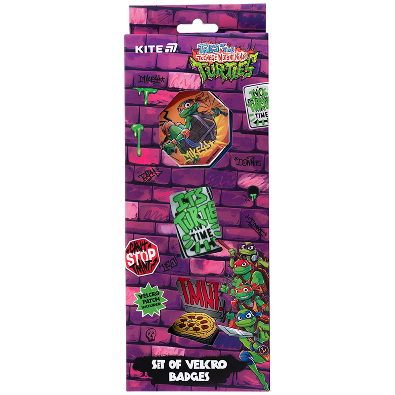 Patch "Kite /NT25-3012/ on Velcro, 3 pcs., 3012 TMNT Tales of the TMNT (1/30)