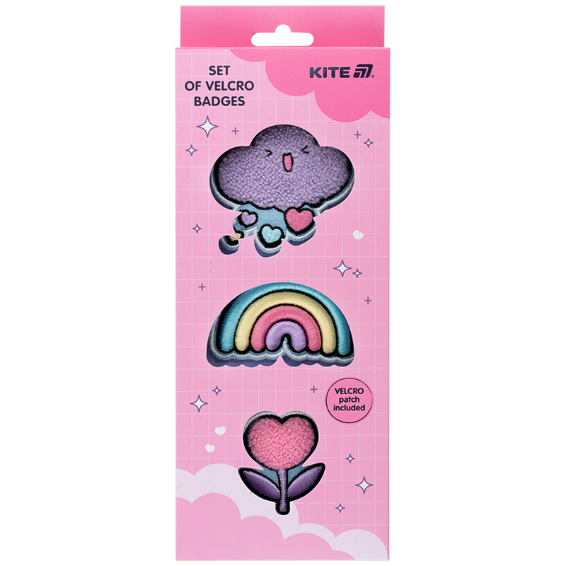 Patch "Kite /K25-3012-2/ on Velcro, 3 pcs., 3012-2 (1/30)