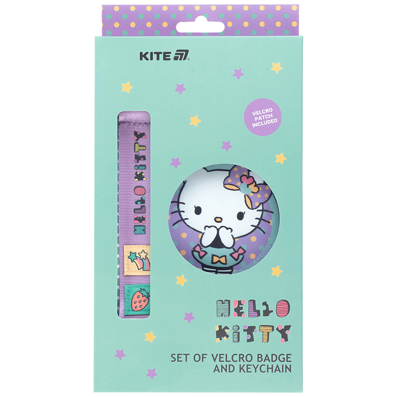 Set of patch and pendant "Kite" /HK25-3010-1/ 2 pcs., 3010-1 Hello Kitty (1/30)