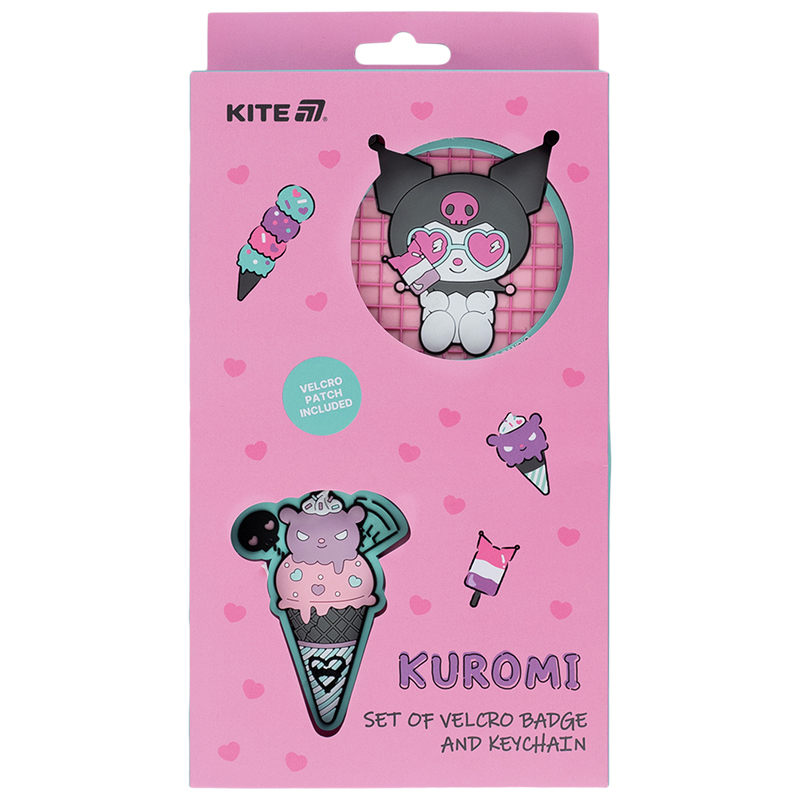 Set of patch and pendant "Kite" /HK25-3010-2/ 2 pcs., 3010-2 Hello Kitty (1/30)