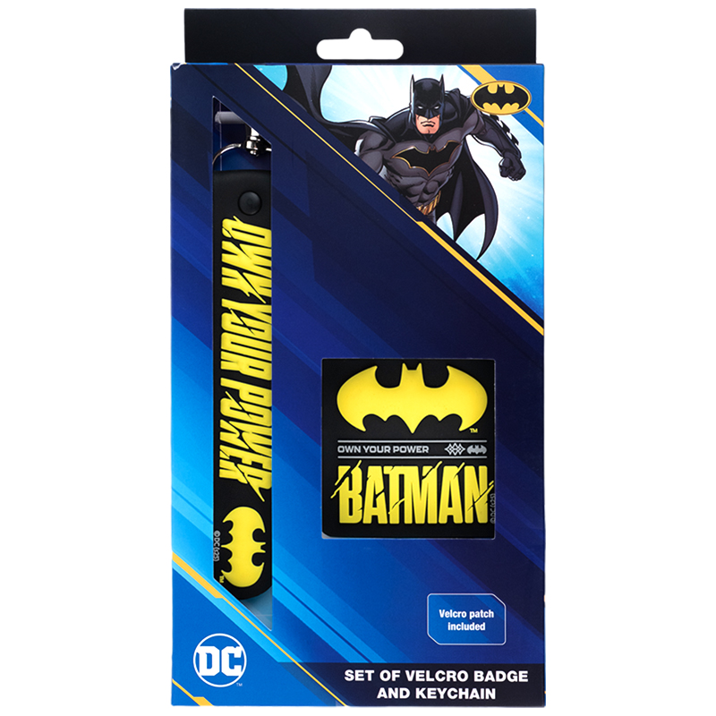 Set of patch and pendant "Kite" /DC25-3010/ 2 pcs., 3010 DC Batman (1/30)