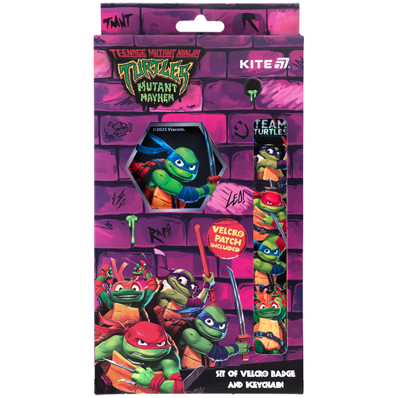 Set of patch and pendant "Kite" /NT25-3010/ 2 pcs., 3010 TMNT Tales of the TMNT (1/30)