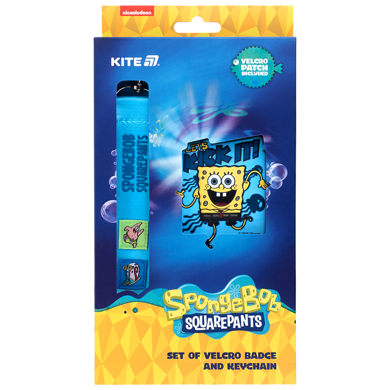 Set of patch and pendant "Kite" /SB25-3010/ 2 pcs., 3010 SpongeBob SquarePants (1/30)