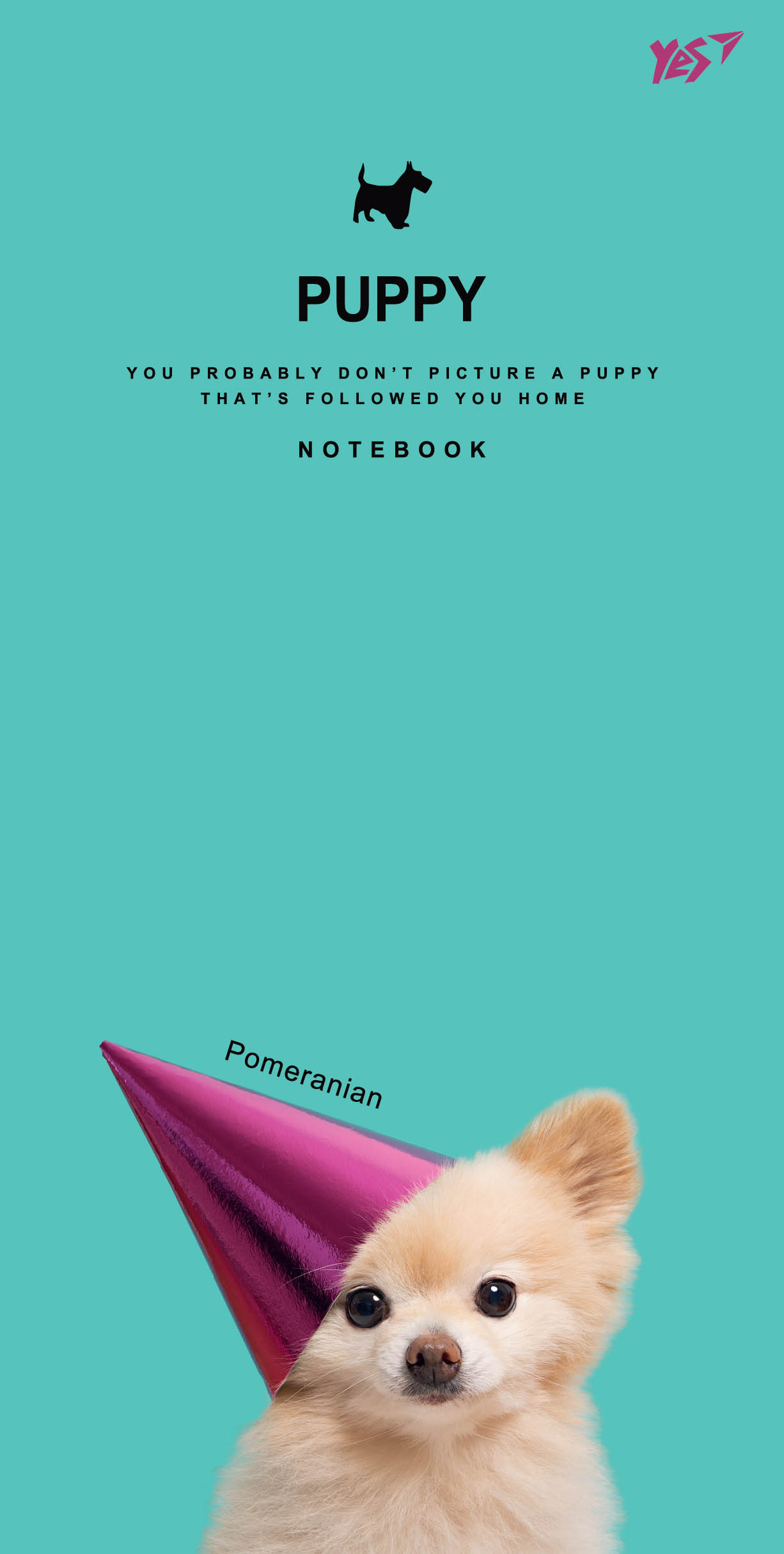 Notebook 100*200/64 == "YES" /151485/ INTEGR. "Puppy" (3)