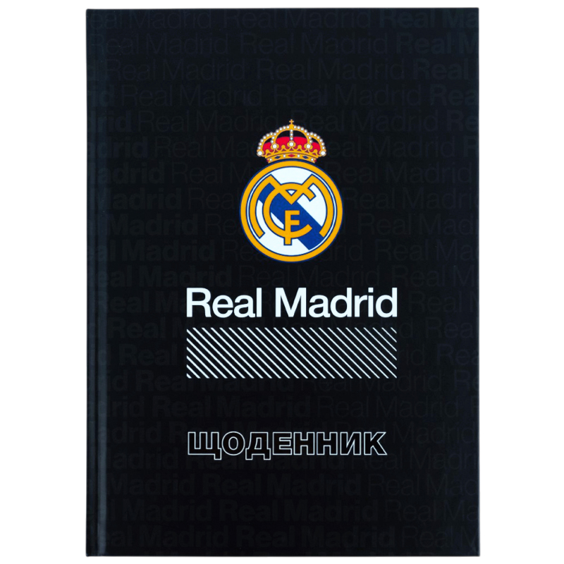 School diary "Kite" /RL26-262-2/ hard cover, FC Real Madrid-2 (1/20)