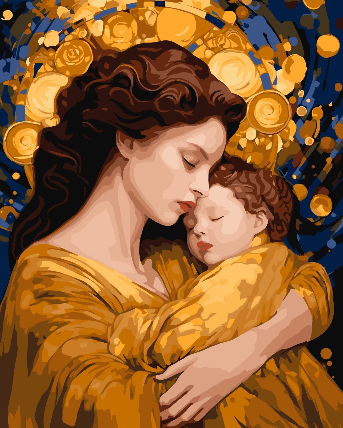 Painting by numbers "Ideyka" /KHO8422/ "Endless love" 40*50 cm