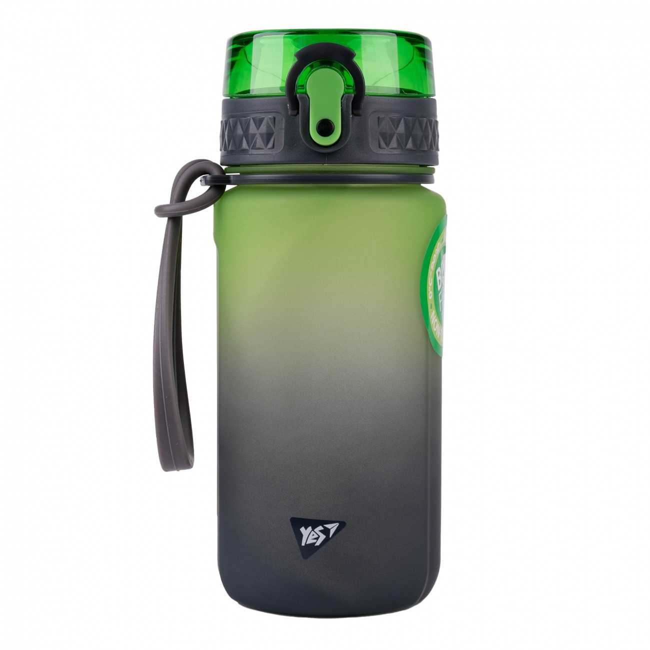 Water bottle "YES" /708324/ "Fusion" 500 ml, gray-green (1/25)