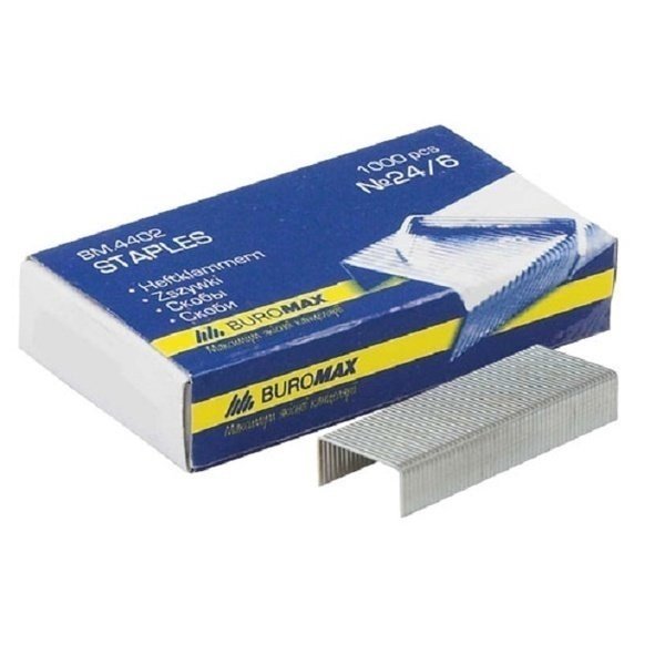 Staples "BuroMAX" /BM 4402/ No. 24/6 (10/500)