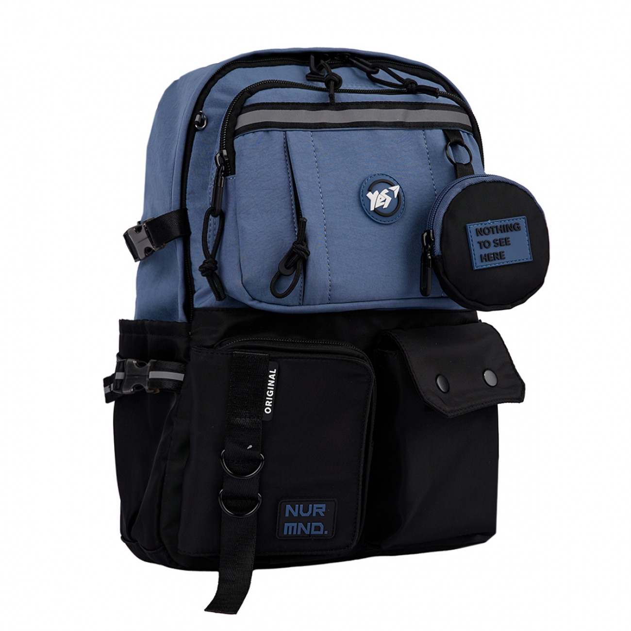 Backpack "YES" /559975/ T-107 Blue 43*29*14cm (1/12)