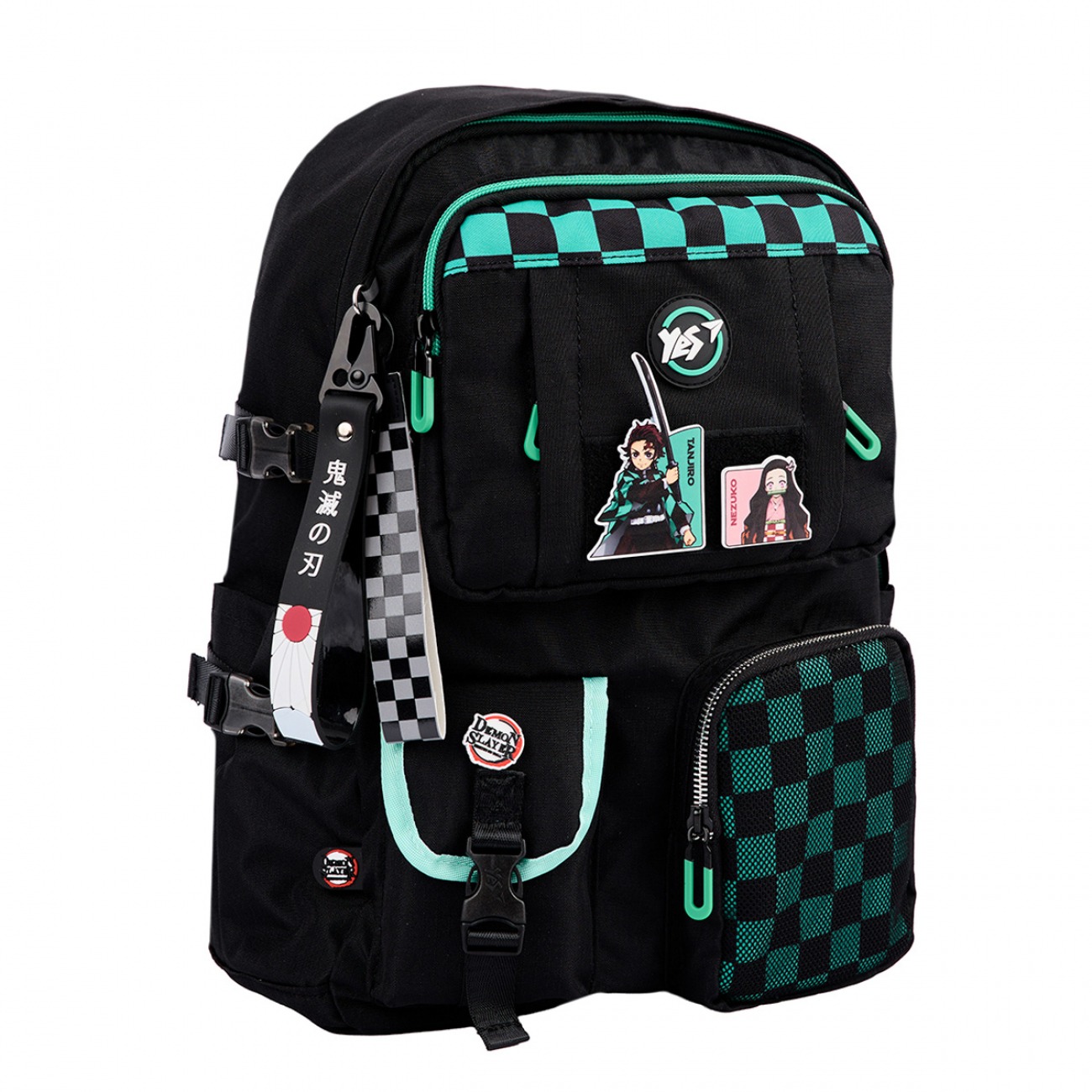 Backpack "YES" /559978/ T-107 Demon Slayer Tanjiro 43*29*14cm (1/12)