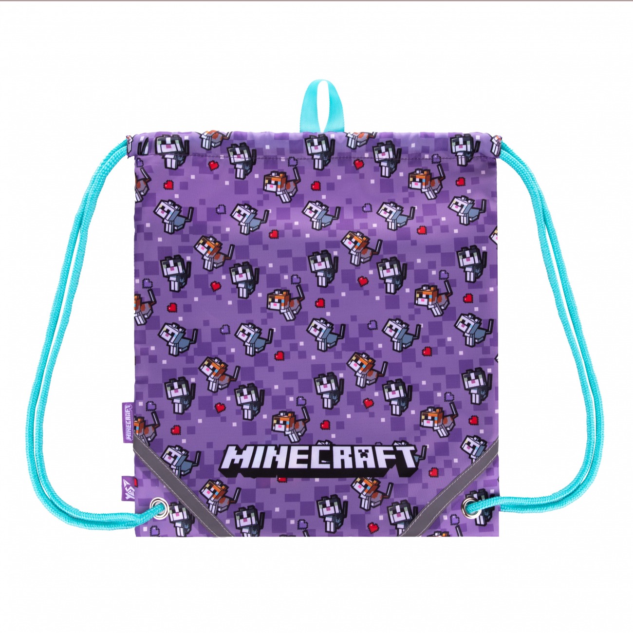 Shoe bag "YES" /550092/ SB-10 Minecraft Pinky 40*35cm (1/50)