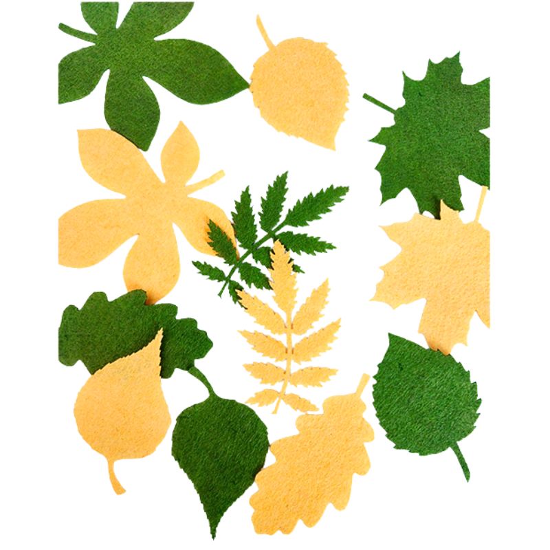 Blank "Diamond pens" /125438/ "Set of autumn leaves 1", 12 pcs/pack.