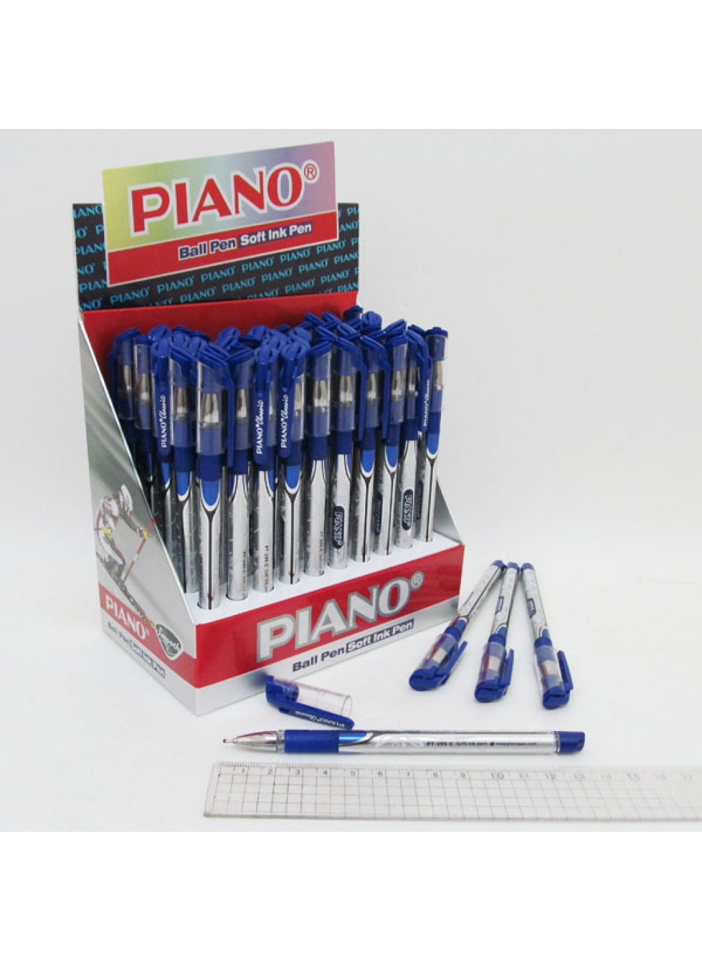 Oil pen "PIANO" PT-195С "Classic" Blue (50)