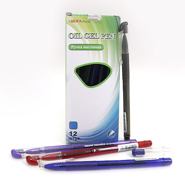 Ballpoint pen "BEIFA" TA3176-12 (TA 3176BL) blue (12/144)