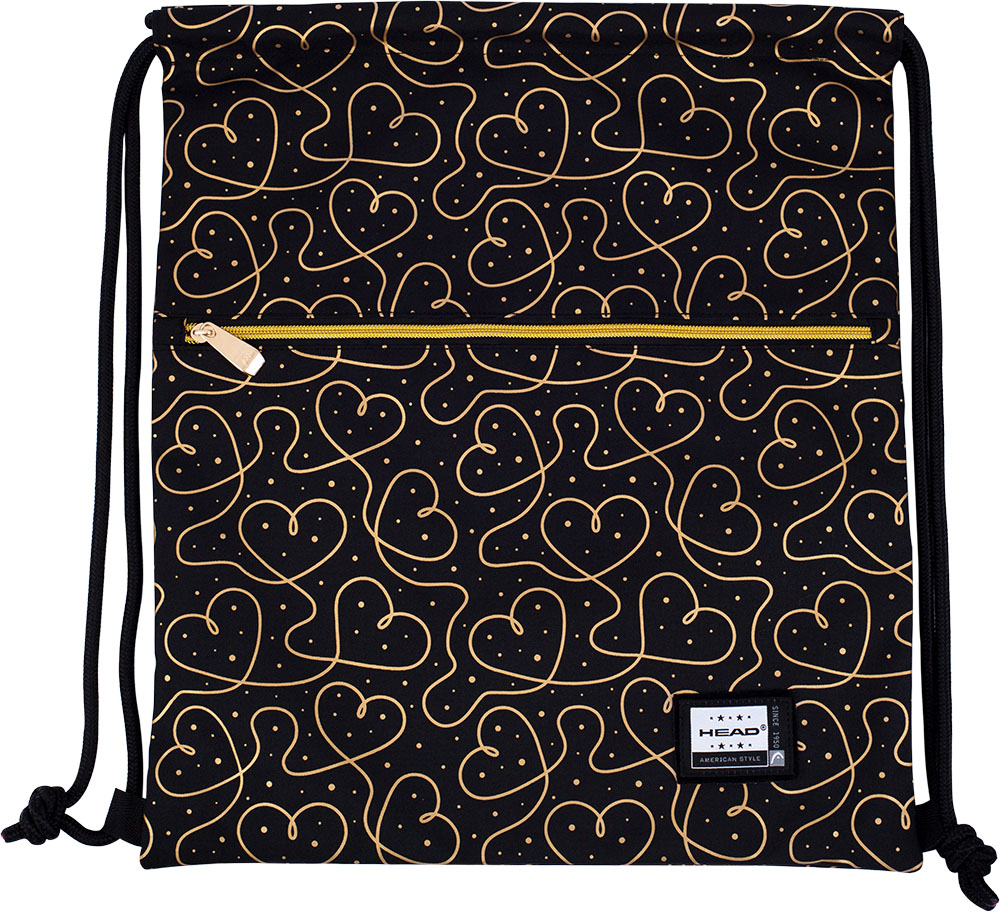 Shoe bag "HEAD" /507021328/ AD2 Golden Hearts (1/12)
