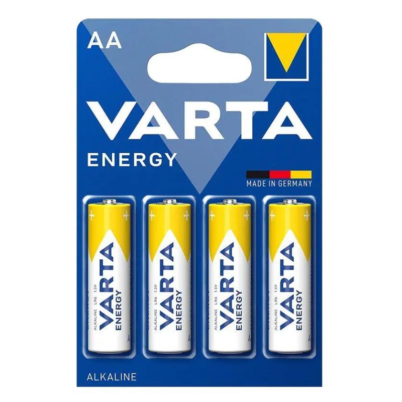 Battery "VARTA" /LR6/4bl/410/ ENERGY, 1.5V, alkaline, finger (4/80)