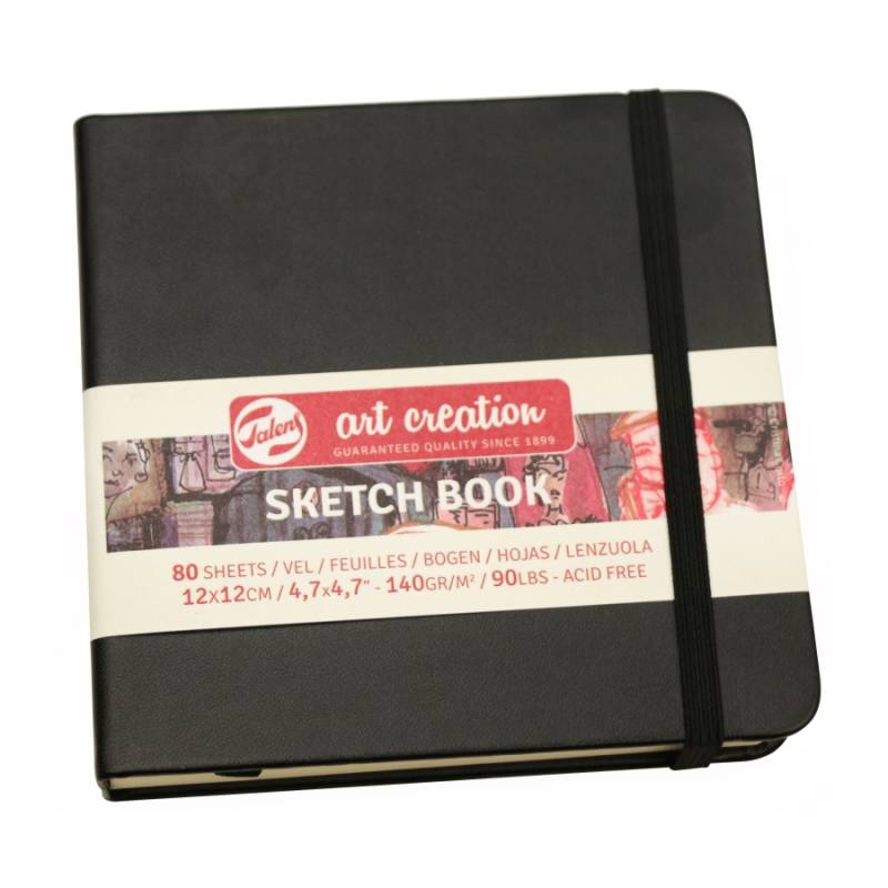 Sketchbook "Royal Talens Art Creation" 12x12/80 sheets. /527/ 140g/m, black (1/60)