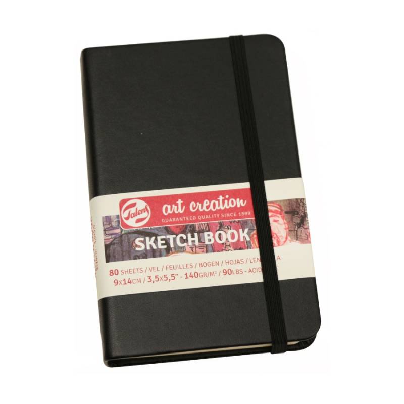 Sketchbook "Royal Talens Art Creation" A6/80 sheets. /497/ 140g/m, black (1/60)