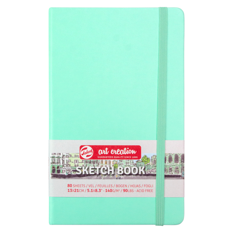 Sketchbook "Royal Talens Art Creation" A5/80 sheets. /947/ 140g/m2, Fresh Mint (1/60)