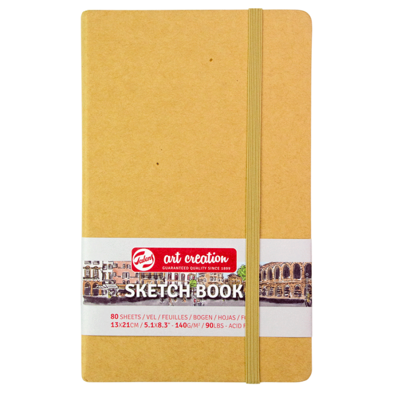 Sketchbook "Royal Talens Art Creation" A5/80 sheets/142/ 140g/m2, Kraft (1/60)