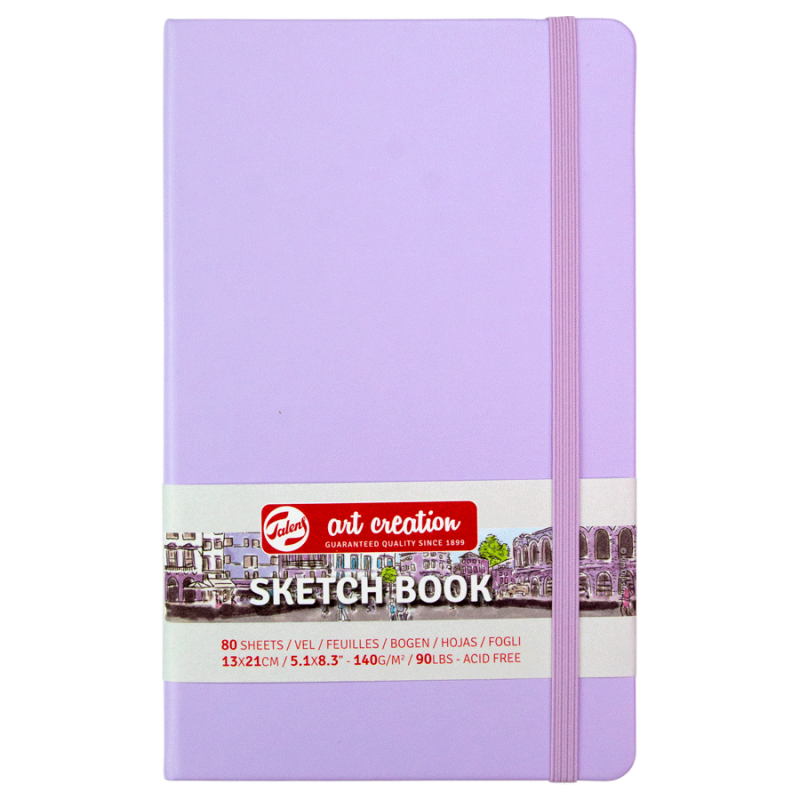 Sketchbook "Royal Talens Art Creation" A5/80 sheets. /992/ 140g/m2, Pastel Violet (1/60)