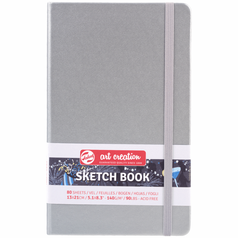 Sketchbook "Royal Talens Art Creation" A5/80 sheets. /944/ 140g/m2, Shiny Silver (1/60)