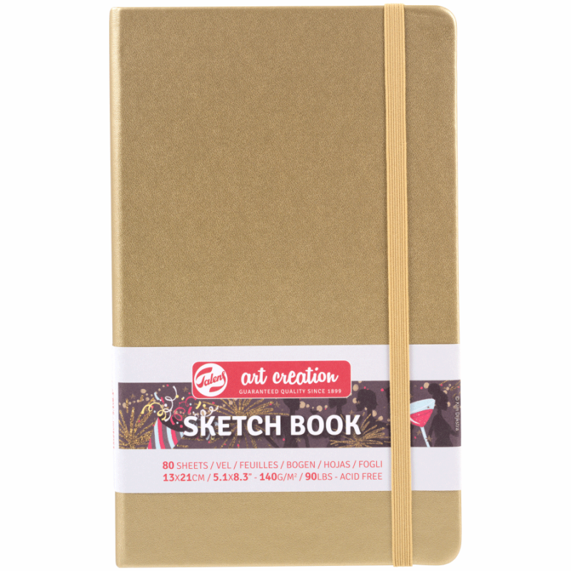 Sketchbook "Royal Talens Art Creation" A5/80 sheets. /999/ 140g/m2, White Gold (1/60)