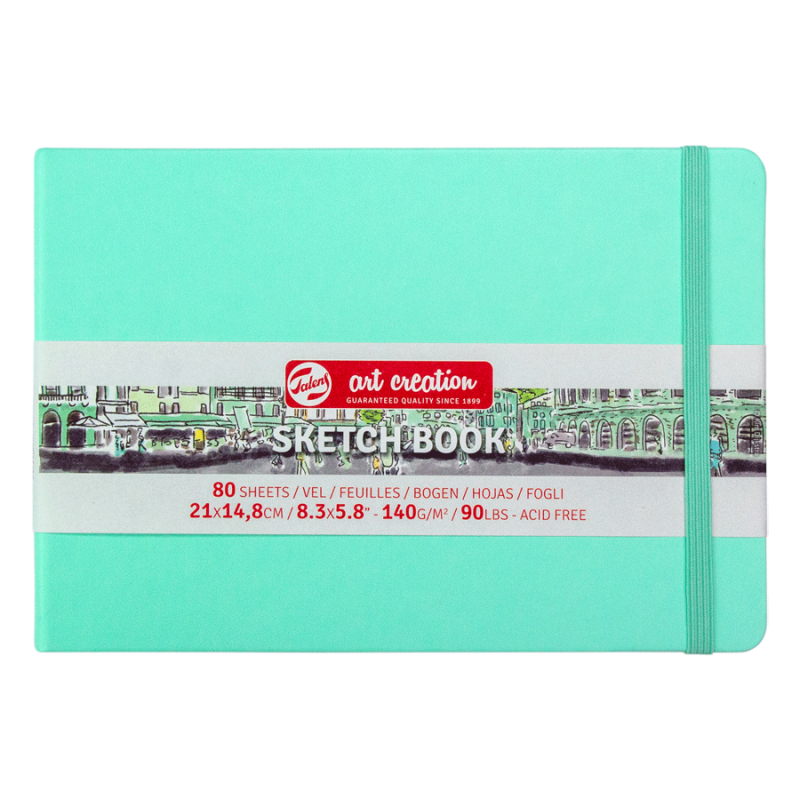 Sketchbook "Royal Talens Art Creation" A5/80 sheets. /978/ 140g/m2, Fresh Mint (1/60)