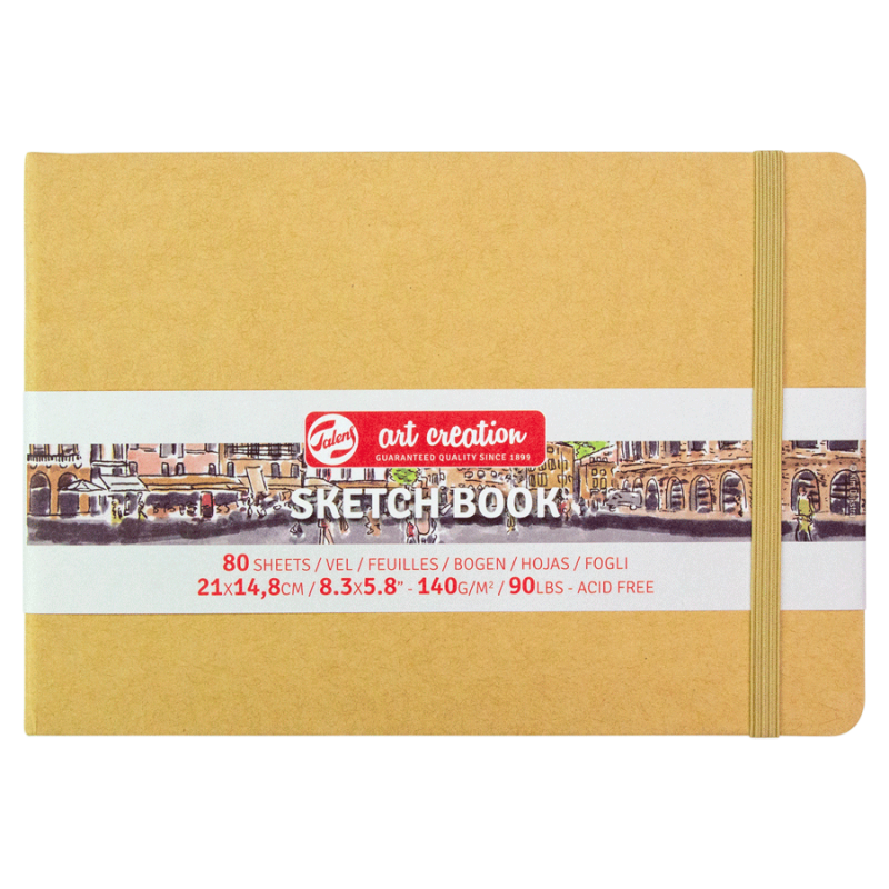Sketchbook "Royal Talens Art Creation" A5/80 sheets. /173/ 140g/m2, Kraft (1/60)