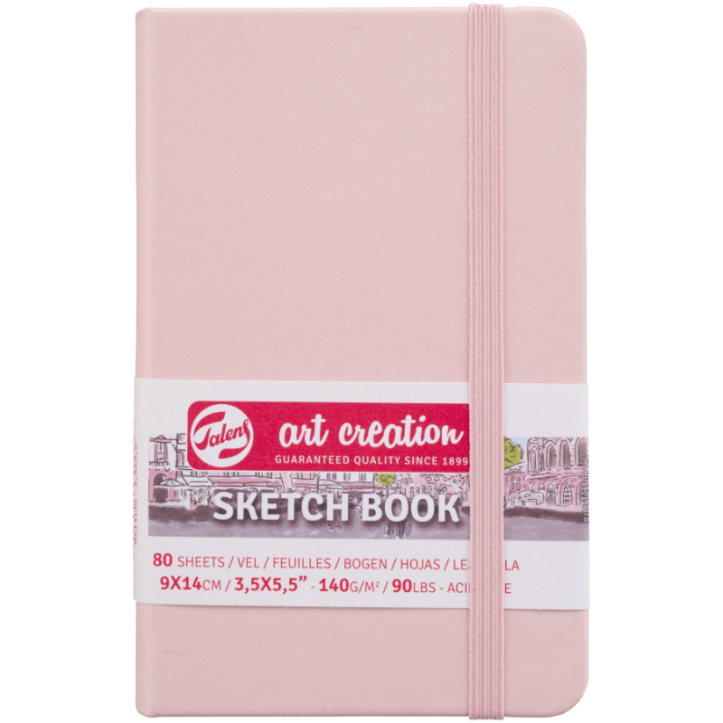 Sketchbook "Royal Talens Art Creation" A6/80 sheets. /866/ 140g/m2, Pastel Pink (1/60)