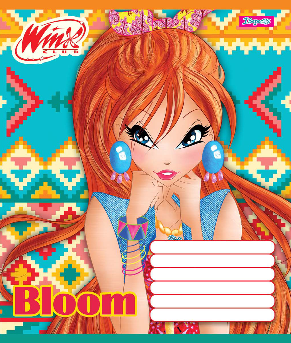 Student's notebook "1B" 12 sheets == /762910/ "Winx UA" (25/500)