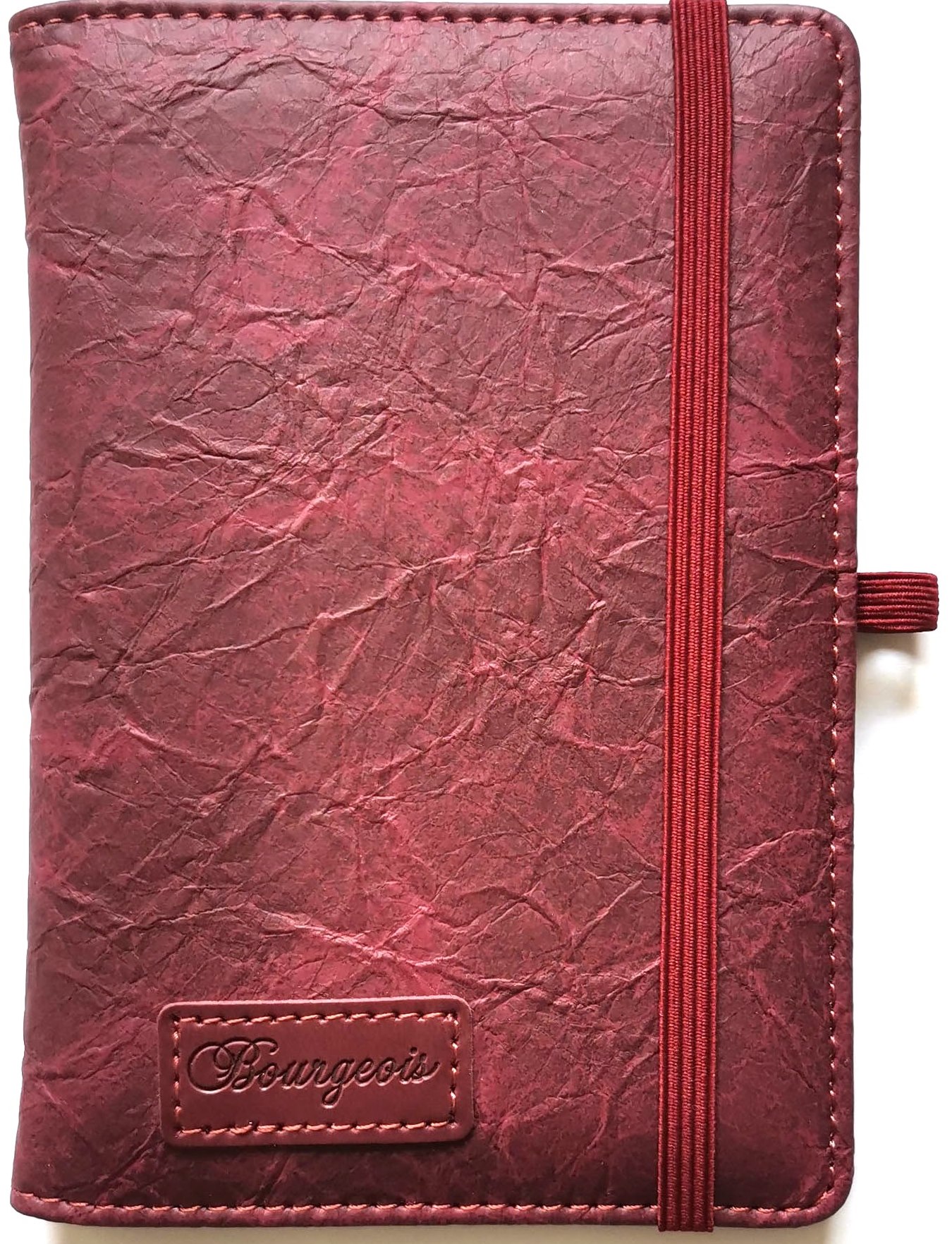 Блокнот на гумці "Bourgeois" А6/160 шкірзам Тв.обкл. /N9742/ вн.бл.70г, # (1/60)